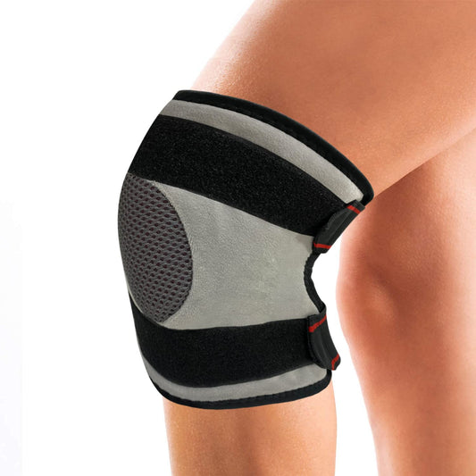 ADDMAX Orthopedic Electric Heating Knee Pad For Arthritis Muscle Joint Pain Relief Belt (Free Size)