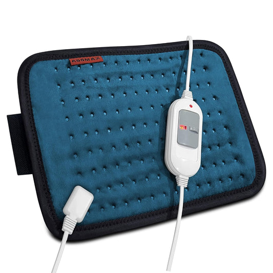 ADDMAX Electric Heating Pad - 3 Level Temperature Settings Heating Belt for Period Cramps  (Teal Green) - Regular Size